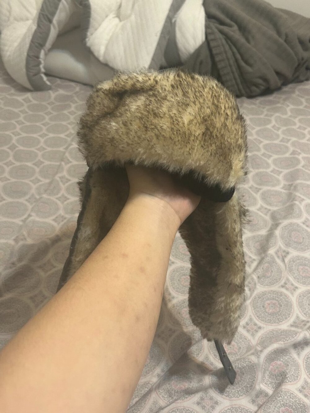 Winter 3 in 1 Thermal Fur Lined Trapper Hat